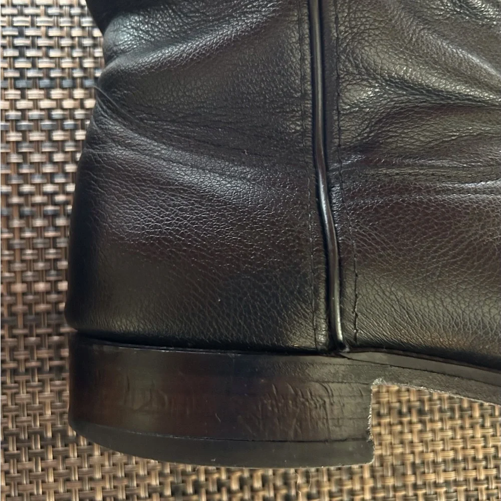 Leather Western Roper Boots